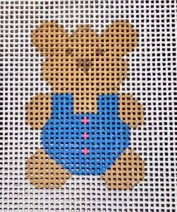 Mini Teddy Bear - Blue
