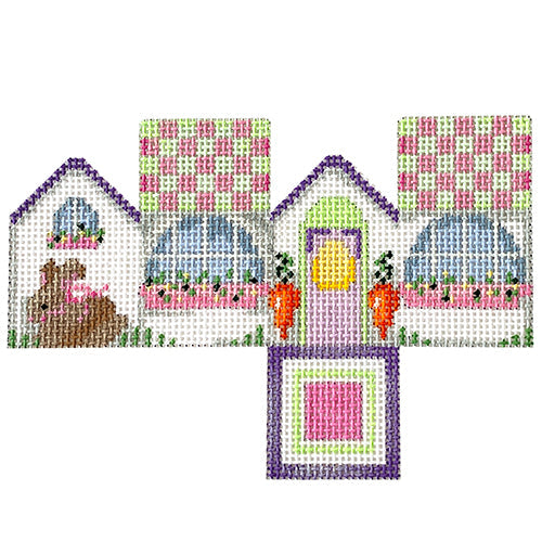 Bunny/Checked Roof Mini Cottage