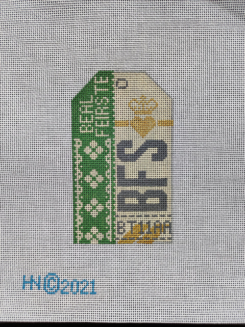 Retro Travel Tag · Belfast