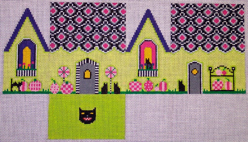 Pink Pumpkin Witch Cottage - Small