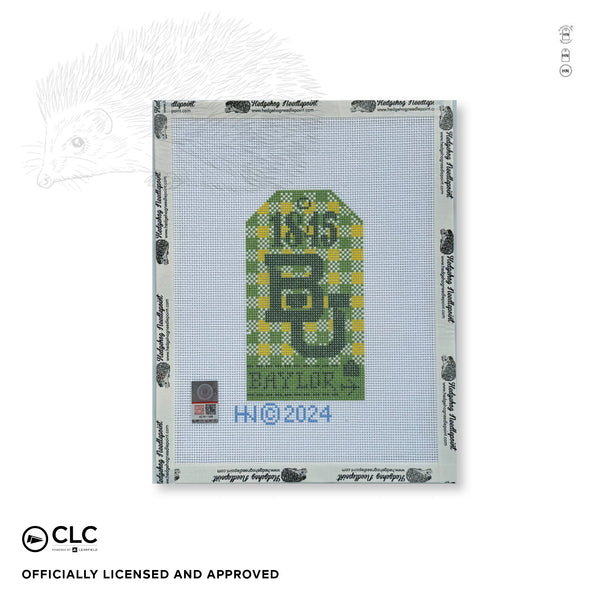 Retro Travel Tag · Baylor University