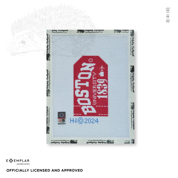 Retro Travel Tag · Boston University