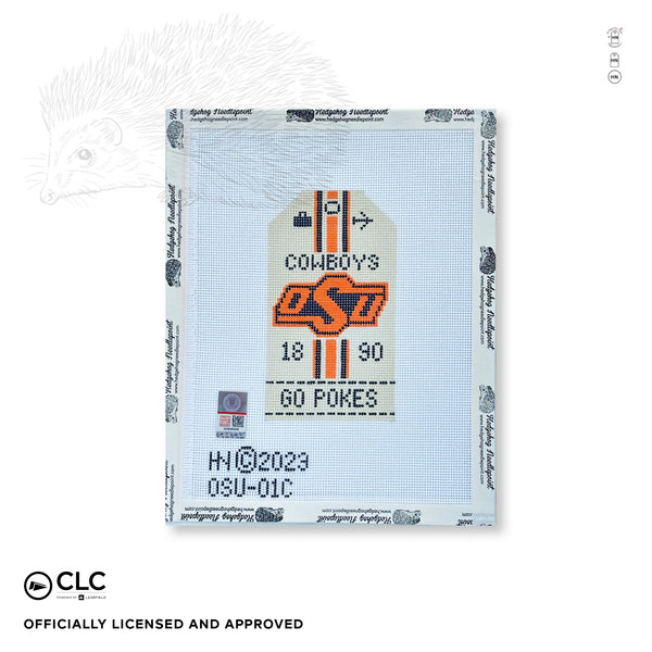 Retro Travel Tag · Oklahoma State University