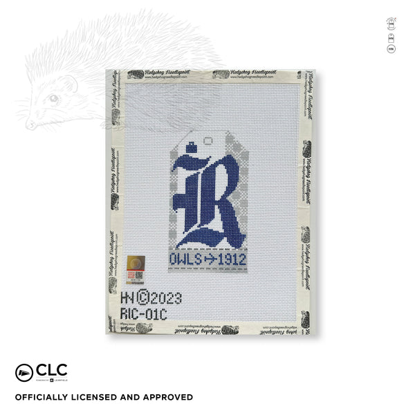 Retro Travel Tag · Rice University