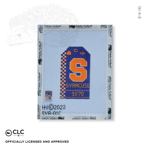 Retro Travel Tag · Syracuse University