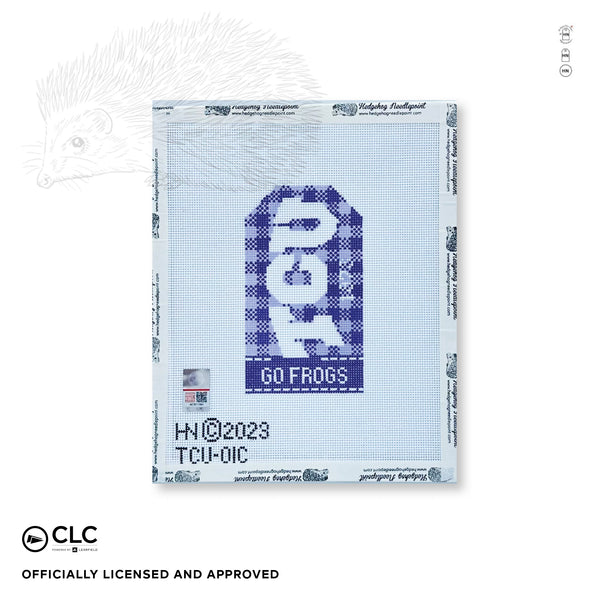 Retro Travel Tag · Texas Christian University