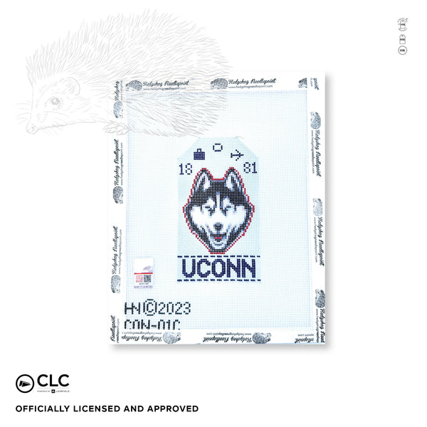 Retro Travel Tag · University of Connecticut