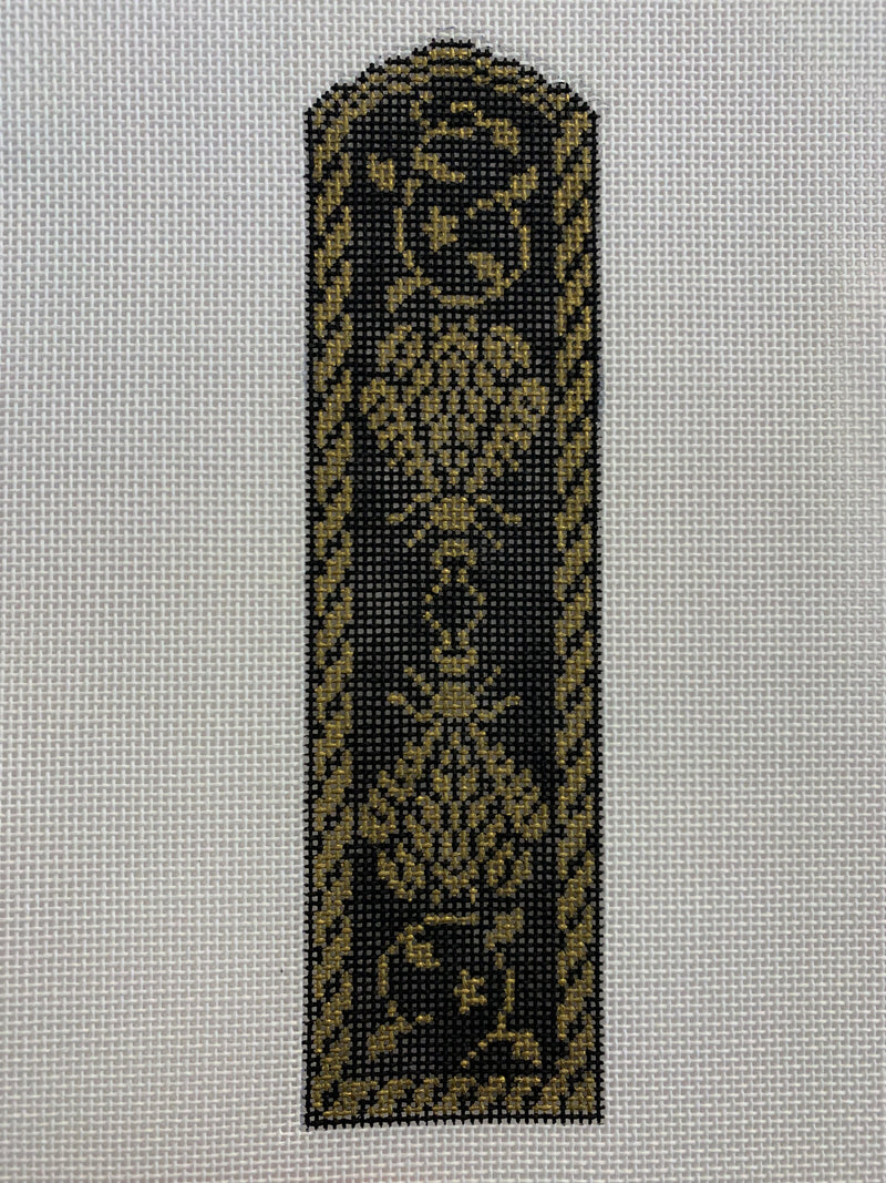 N's Bee Bookmark - Black & Old Gold