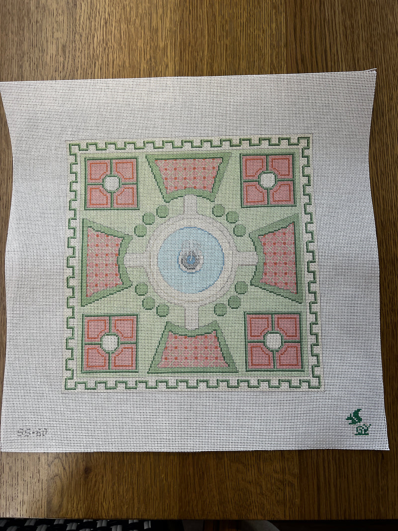 The Squirrel & The Snail ·  Parterre Pillow