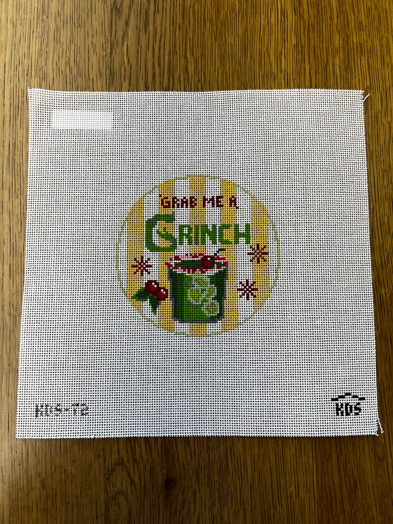 Kirkland Design ·  Happier Hour Coaster Grab Me a Grinch