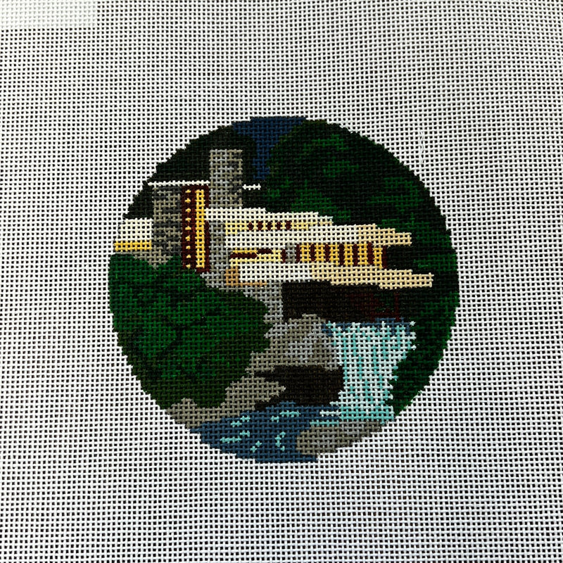 The Squirrel & The Snail ·  Fallingwater Ornament