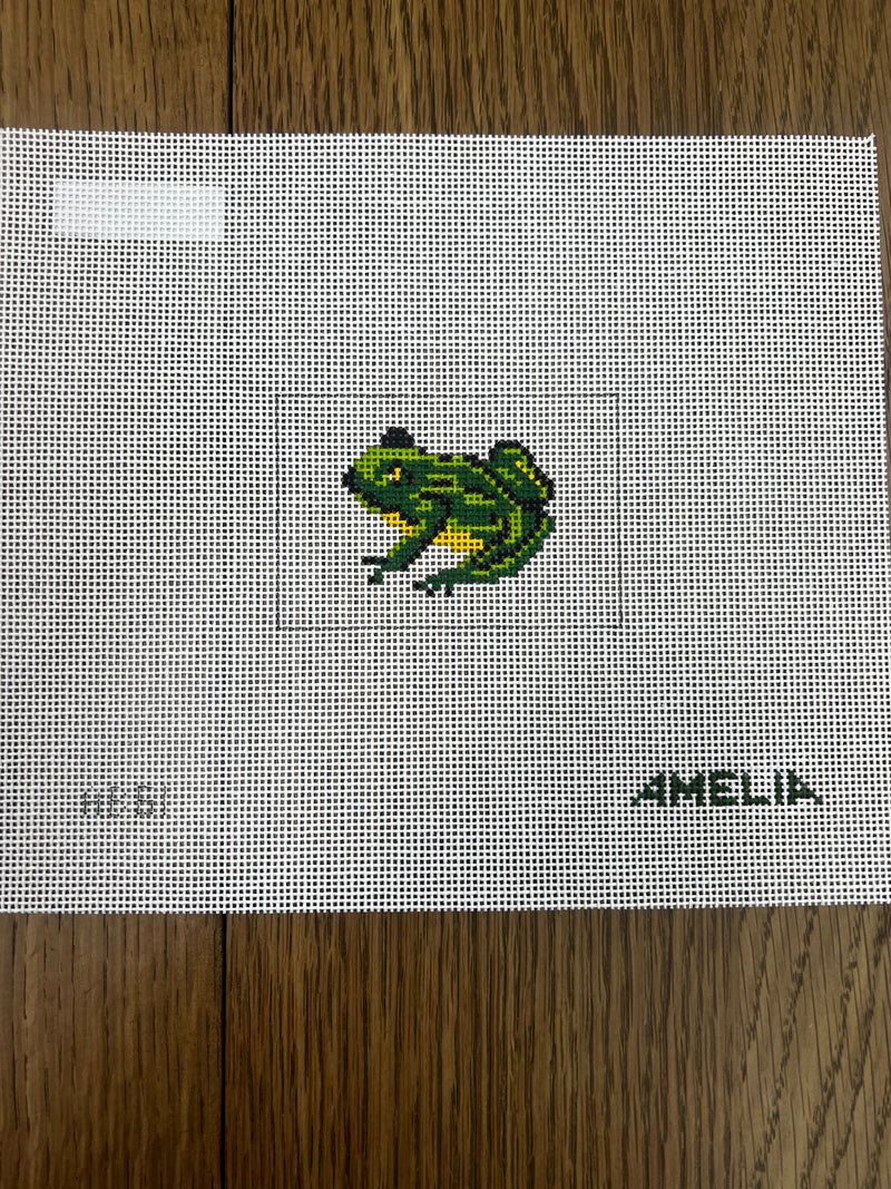 Amelia Bond ·  Frog Luggage Tag