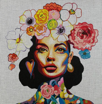 Stitch Guide for Queen with Flower Crown