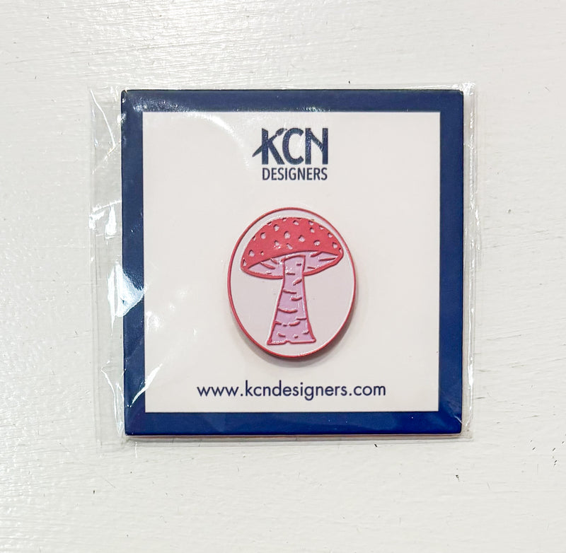 Pink Mushroom Needleminder