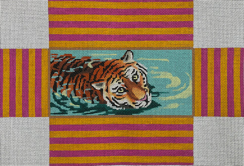 Wading Tiger