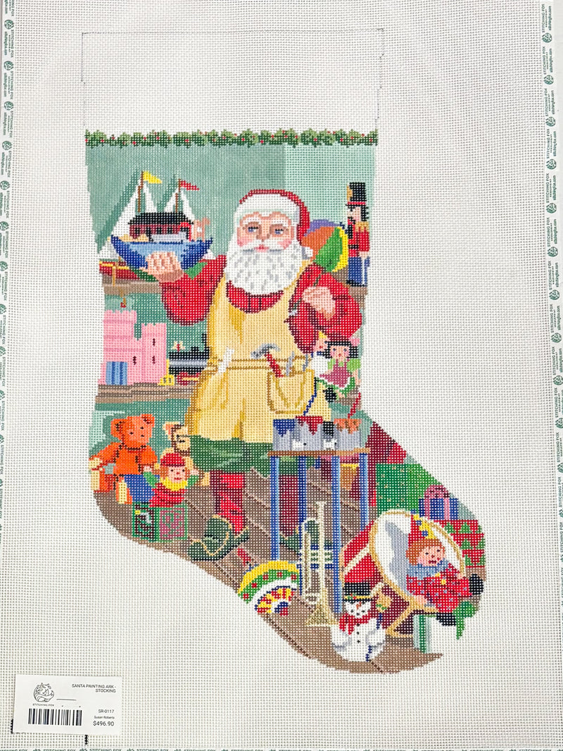 Santa Painting Ark - Stocking