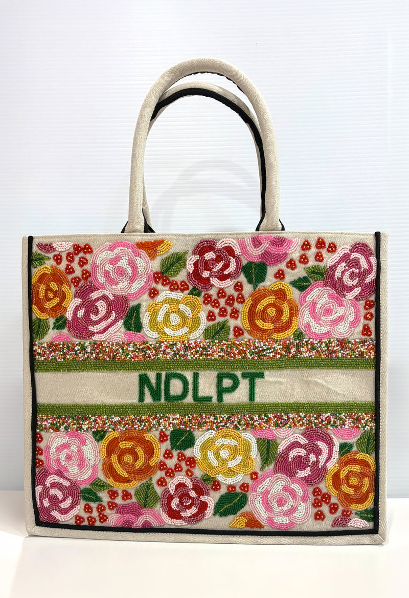 Madeline Tote with NDLPT Monogram