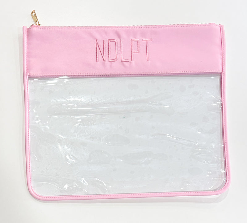 NDLPT Clear Zip Pouch
