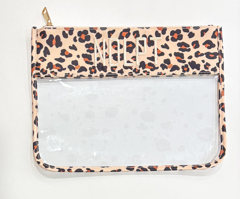 NDLPT Clear Zip Pouch