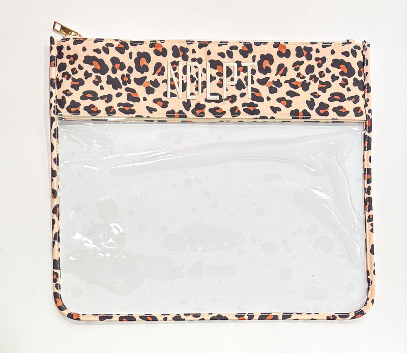 NDLPT Clear Zip Pouch