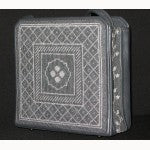 3 pc N's Bee Bag  - gunmetal and silver