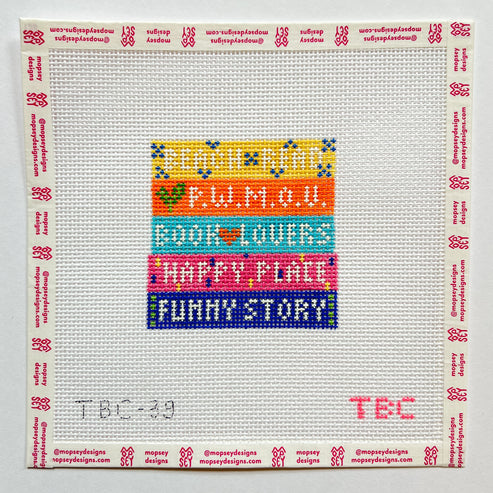 The Book Canvas - Emily Henry Book Stack