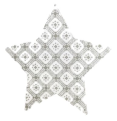 Kristi's 6" Star - Silver