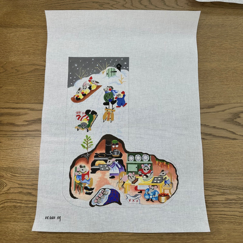 Mouse House stocking (18m)