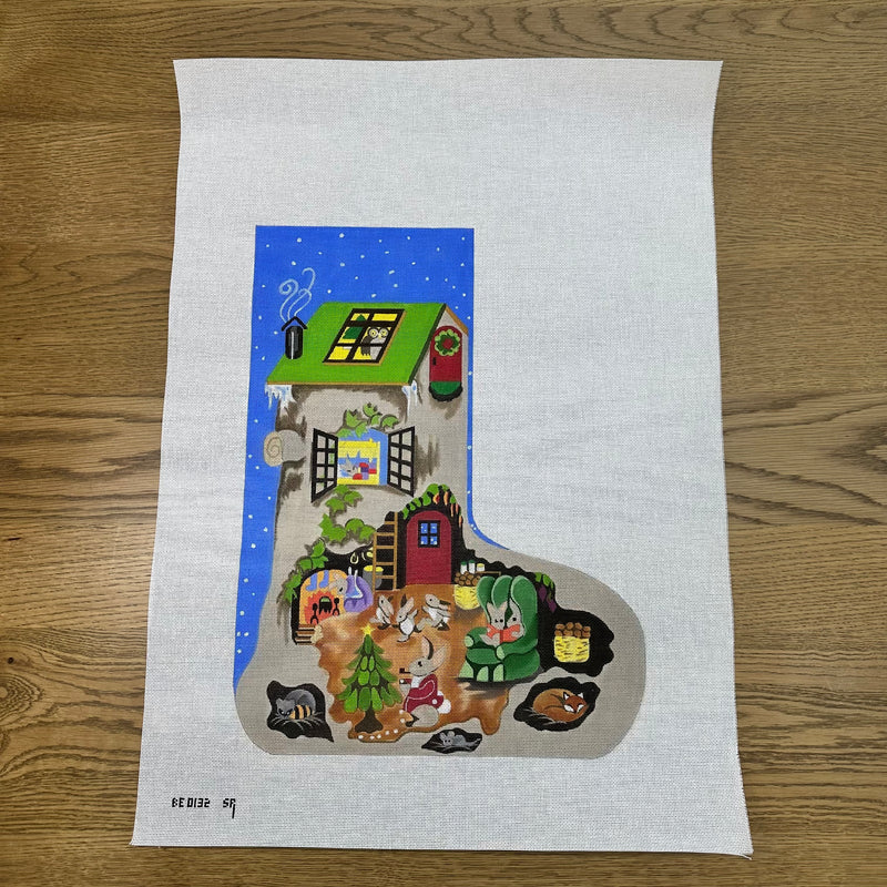 Squirrel Tree stocking (18m)