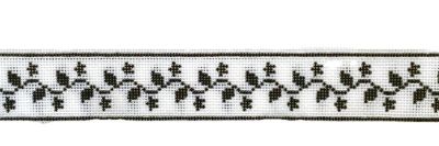 Small Black Vine Gusset