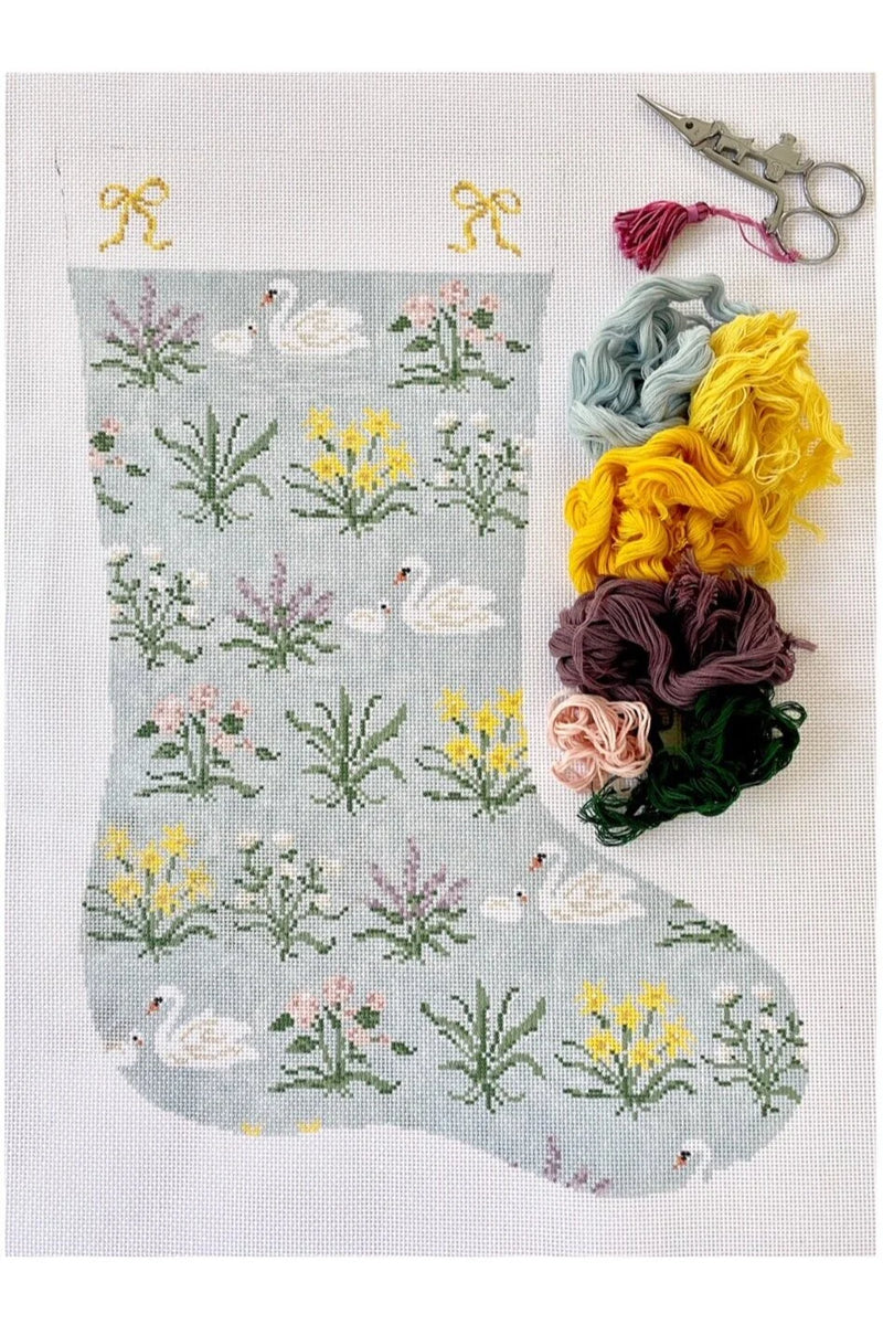 The Floral Stocking - Midi
