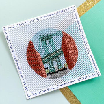 New York City - NY Manhattan Bridge — Stitching Fox