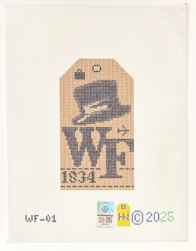 Retro Travel Tag · Wake Forest