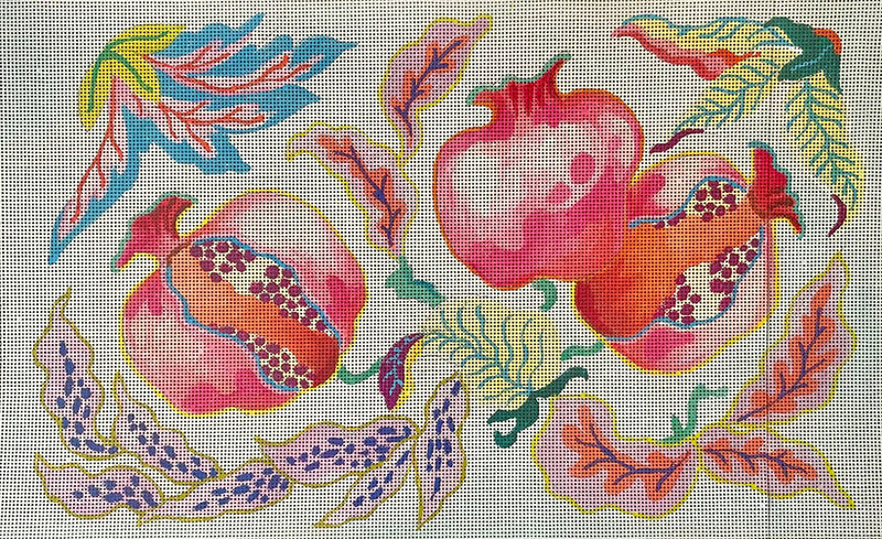Whimsical Pomegranates