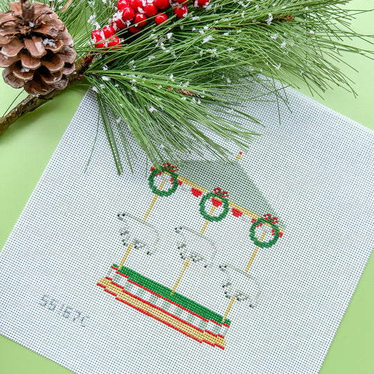 Carousel Series - Christmas Polar Bears