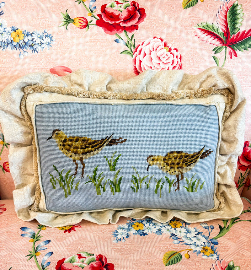 Sandpiper Finished Pillow