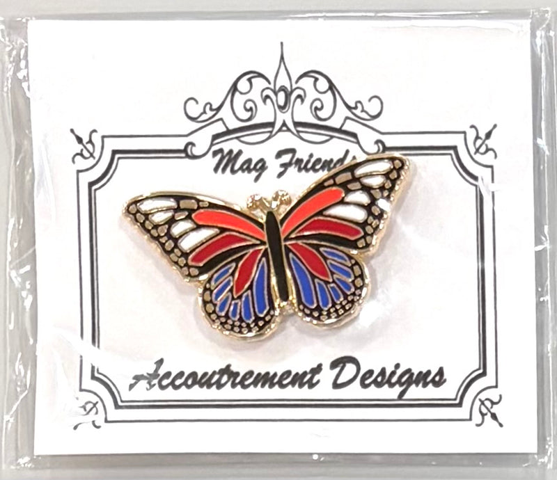 Butterfly (Red, White, & Blue) - Needleminder