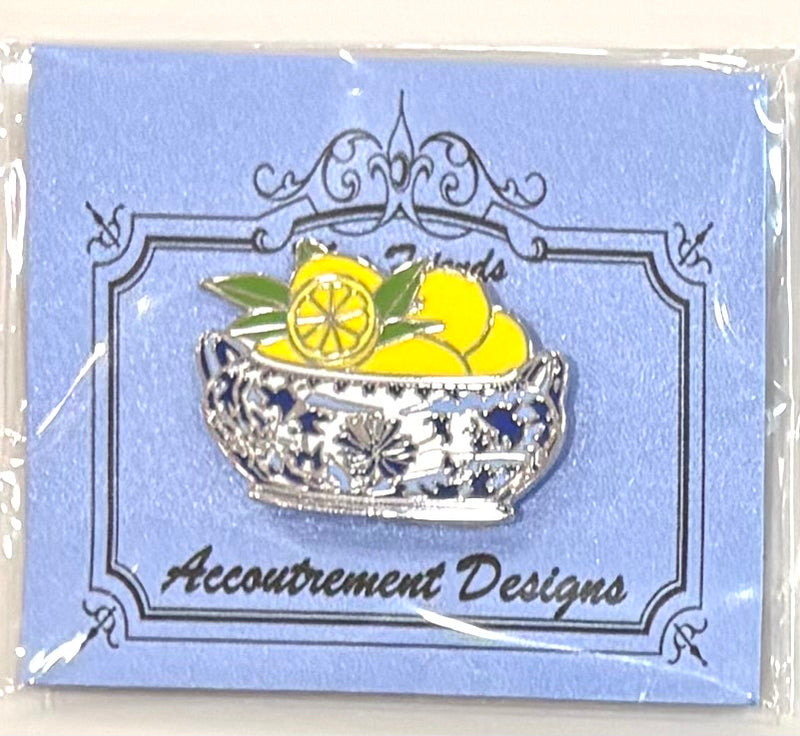 Bowl of Lemons Needleminder
