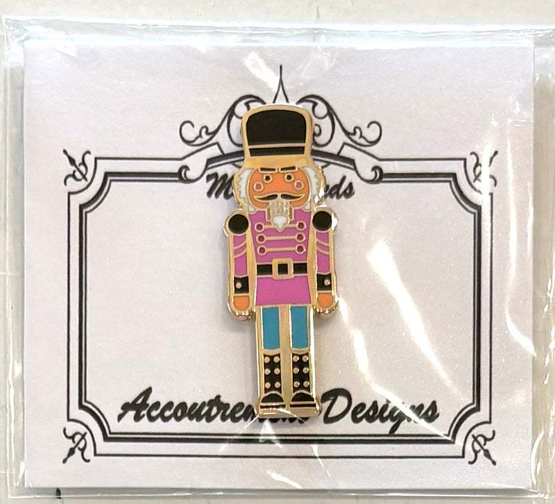 Enamel Nutcracker (Pink) - Needleminder