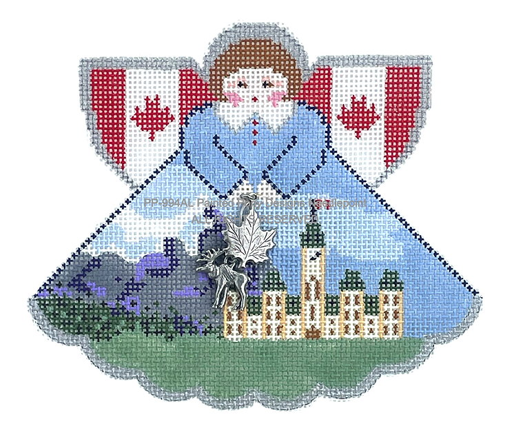 Angel with charms: Canada (Parliament Hill)