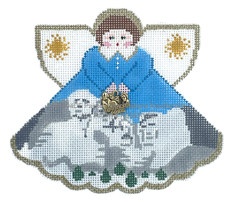Angel with charms: South Dakota (Mt Rushmore)