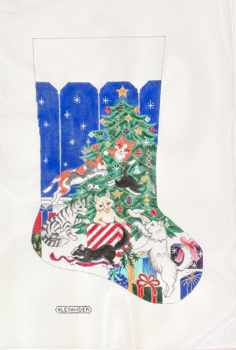 Kitten Mischief Christmas Stocking