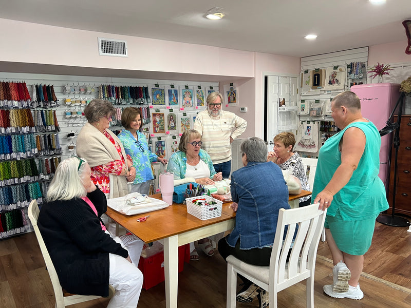 SOLD OUT - Medici & Nemesis · A Felt and Needlepoint Retreat with Brenda Stofft - June 19-22, 2026