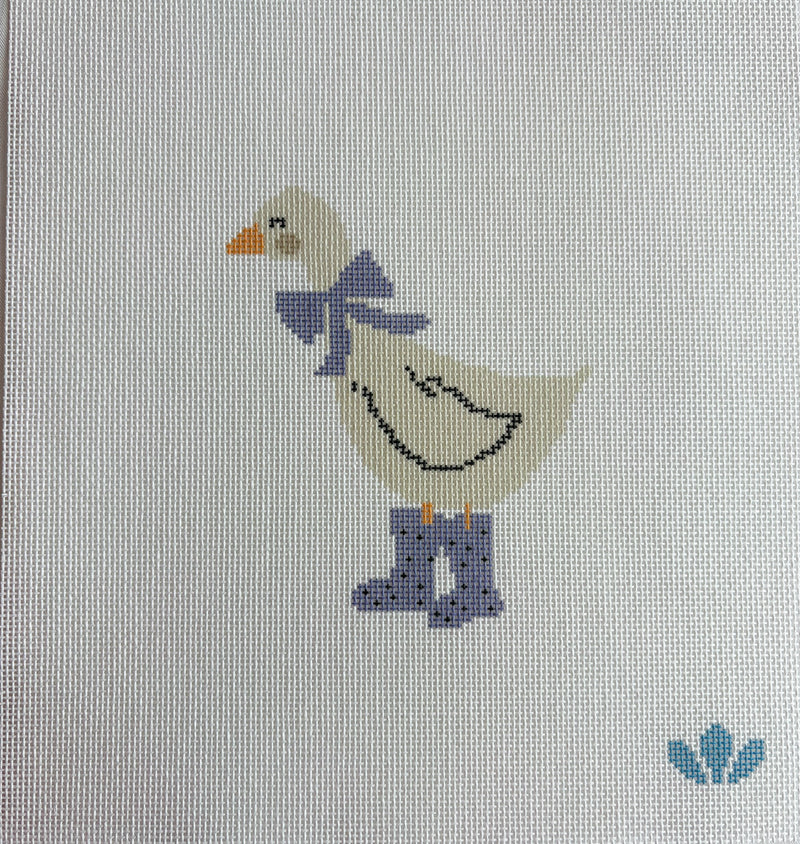 Duck in Boots - Purple