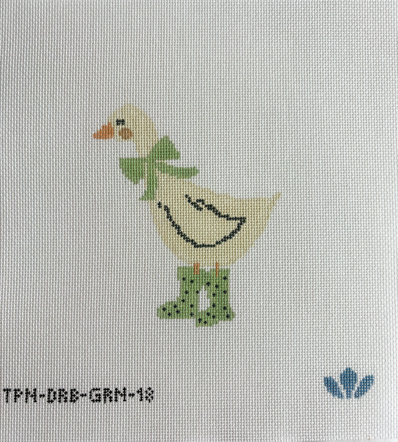Duck in Boots - Green