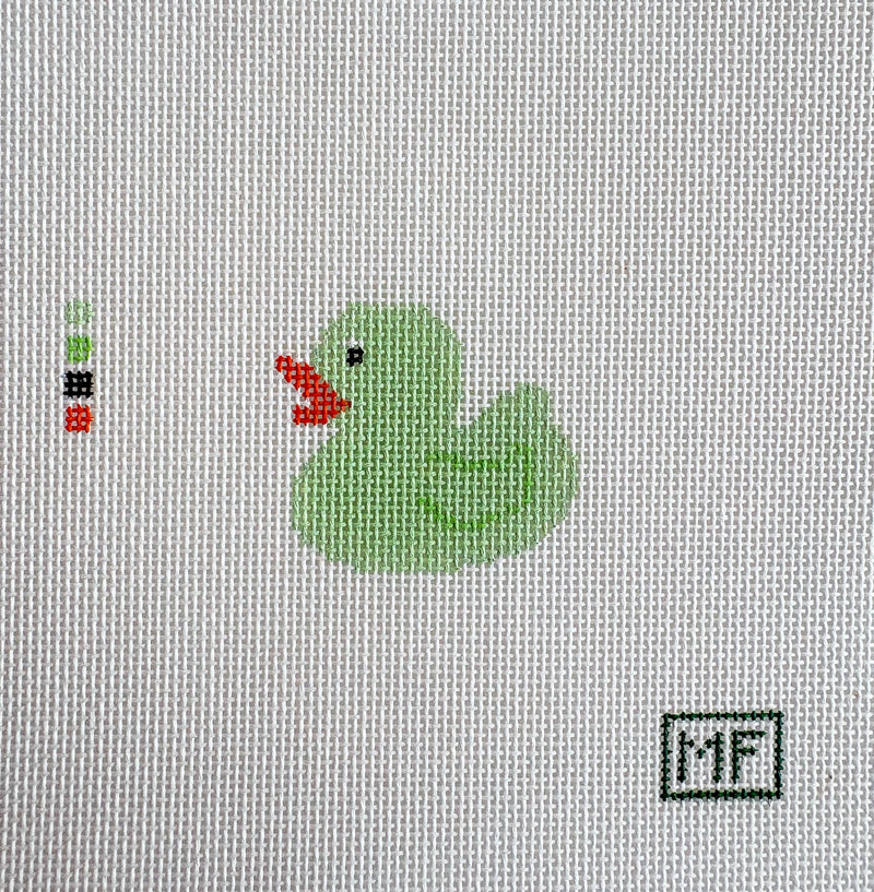 Green Rubber Duck Mini