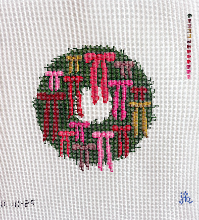 Wreath w/ bows