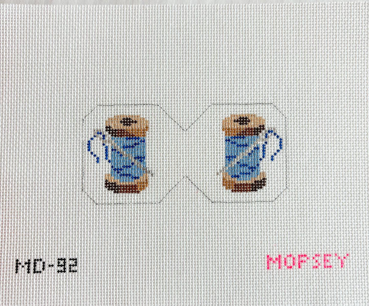 Spool of Thread Charm — Stitching Fox