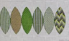 6 in pumpkin purples and greens