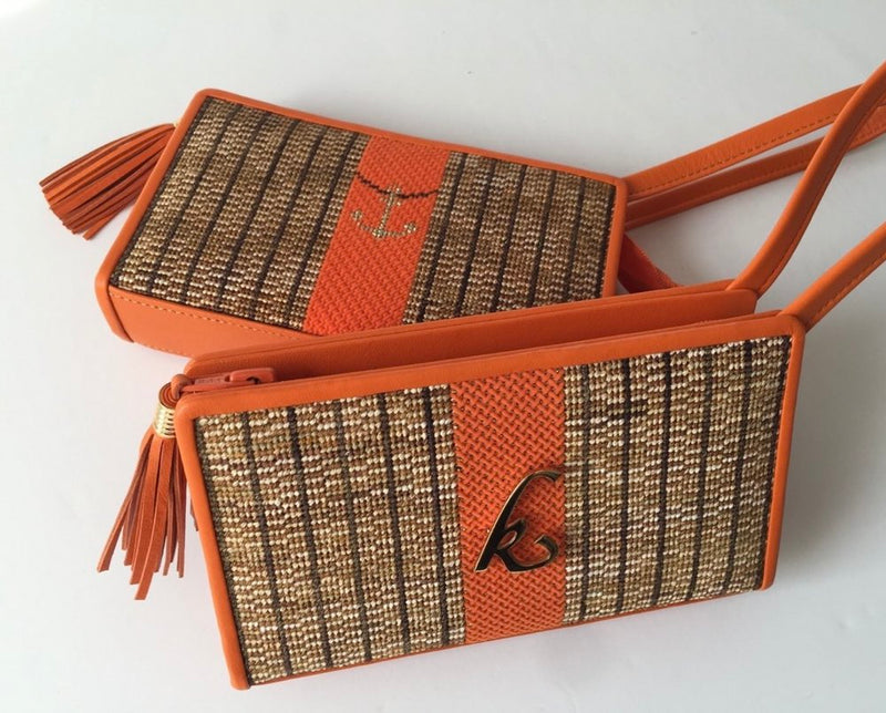 Nantucket Clutch with Anchor